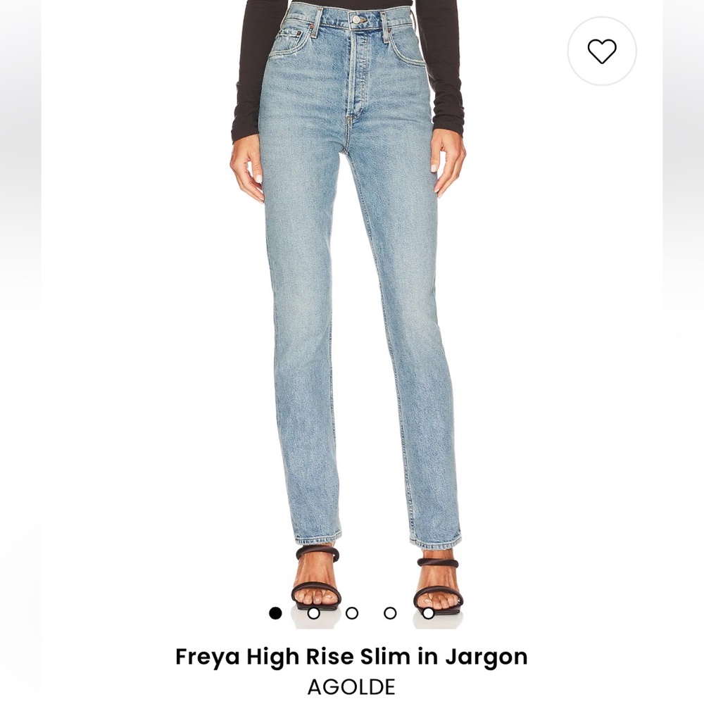 AGOLDE Freya Slim Straight